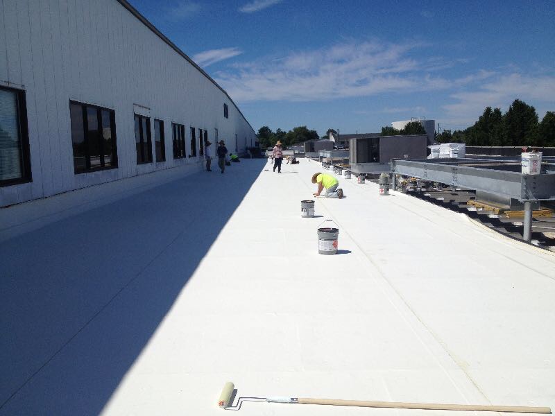 Patriot Roofing Low Slope Roofing Work